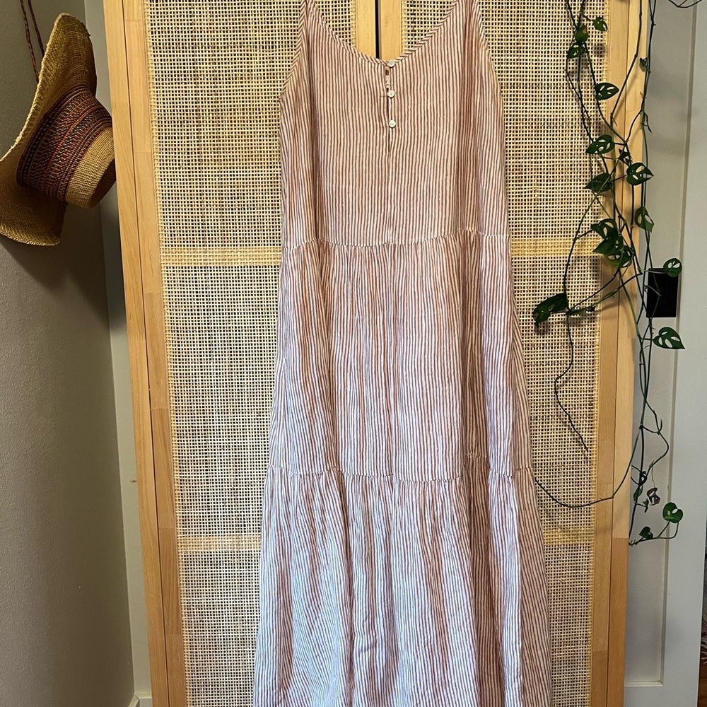 Velvet by Graham & Spencer Steffi Striped Maxi Dress, medium